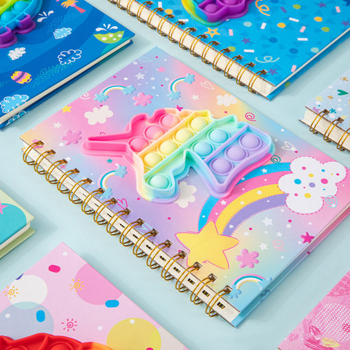 Picture of POPIT NOTEBOOK UNICORN